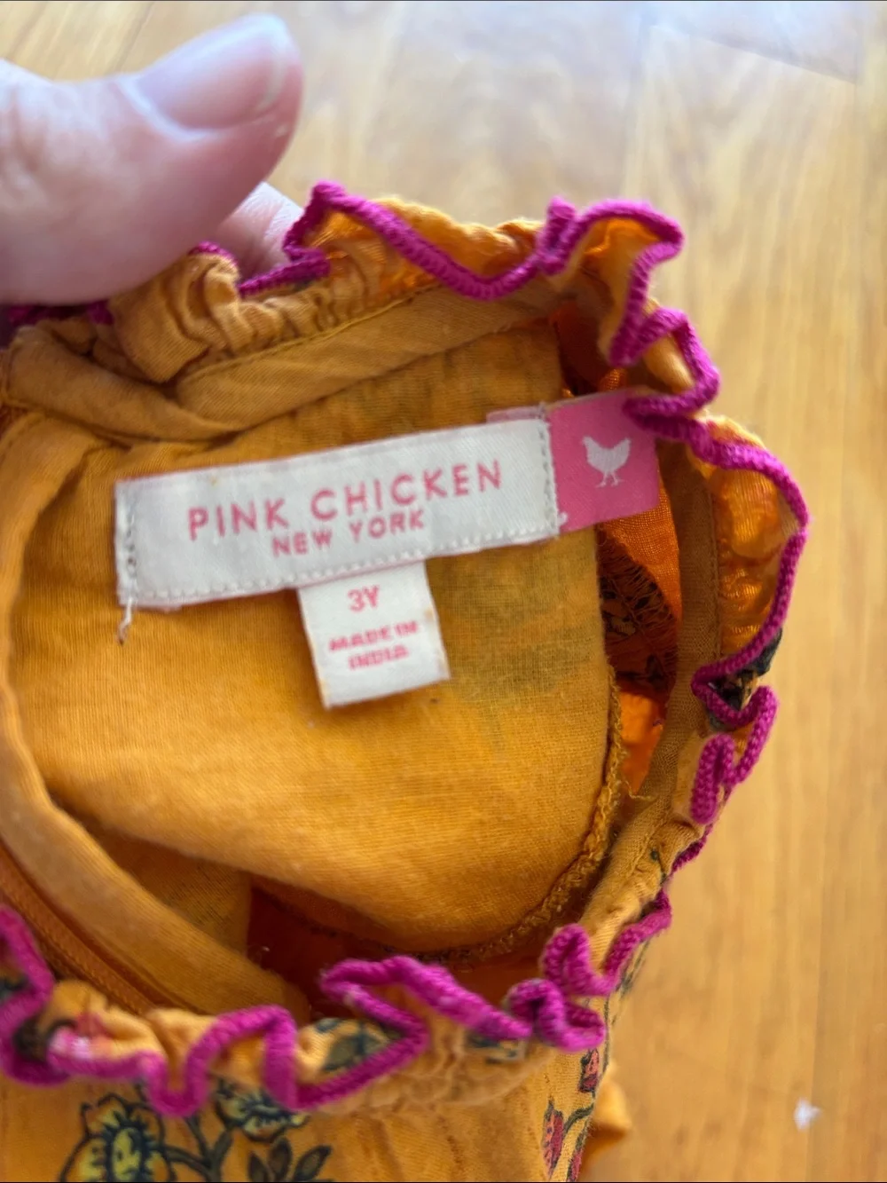 Pink Chicken soft orange